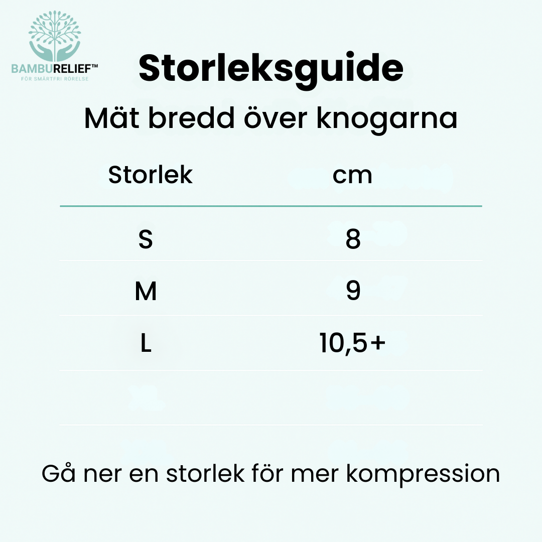 BambuRelief™ Kompressionshandskar – Naturlig lindring för värkande händer